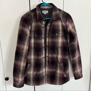 Fleece lined - heavy duty carhartt work shirt.